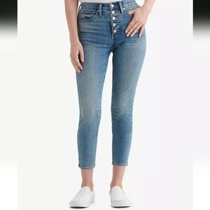 Lucky Brand High Rise Skinny Leg Jeans